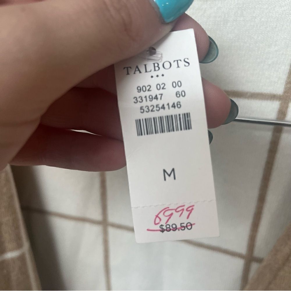 Talbots longline Duster Cardigan - Picture 6 of 8